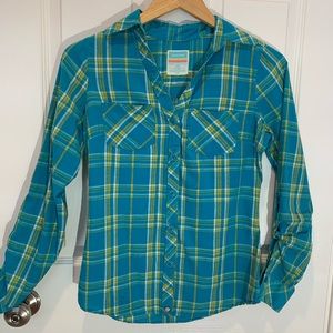 HANG TEN Surf Longsleeve Buttondown V-Neck